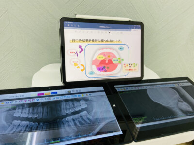 説明用タブレット・iPad